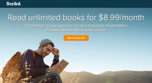 how does scribd subscription work